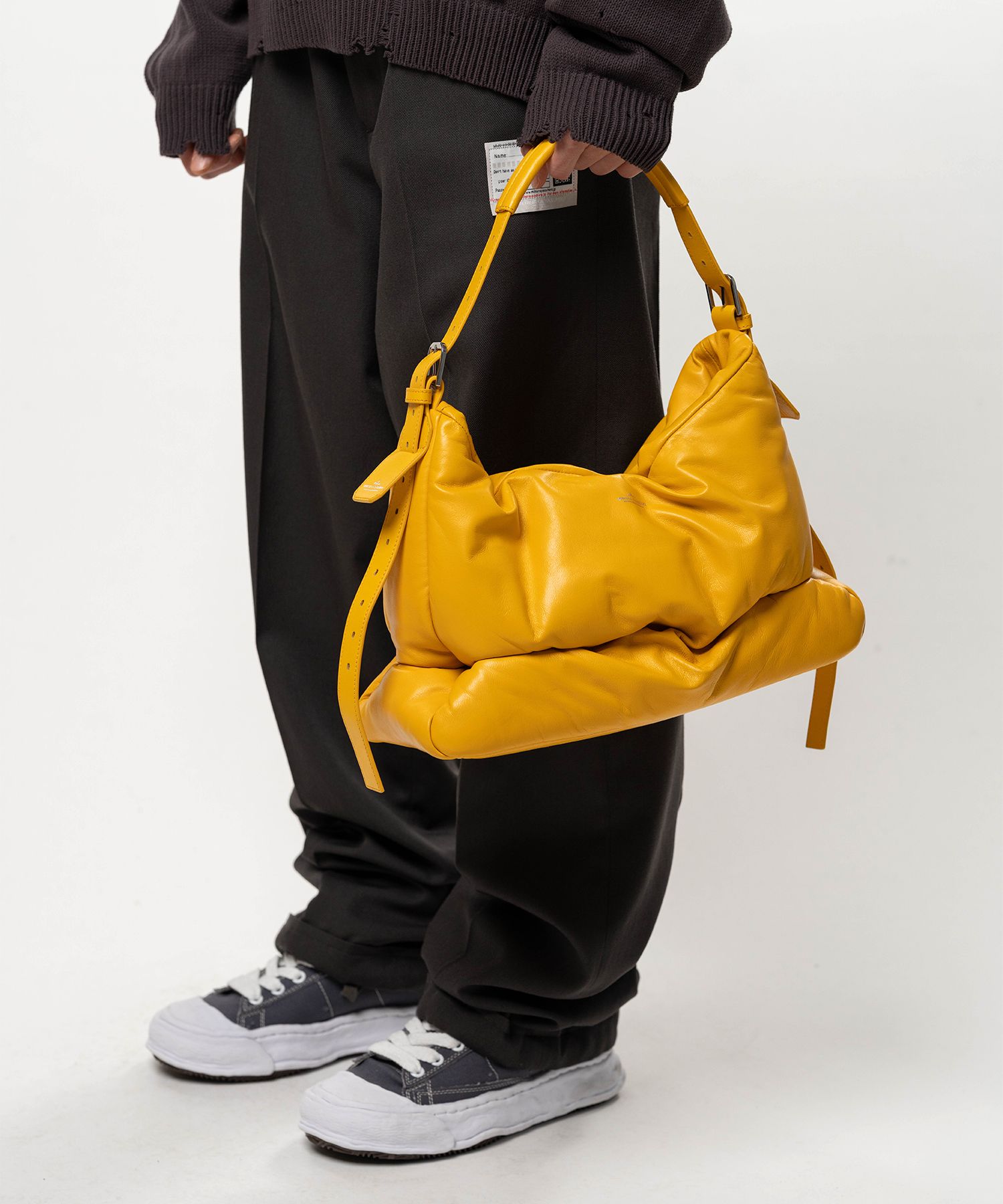 "PUCKER" Puffer Hobo Bag