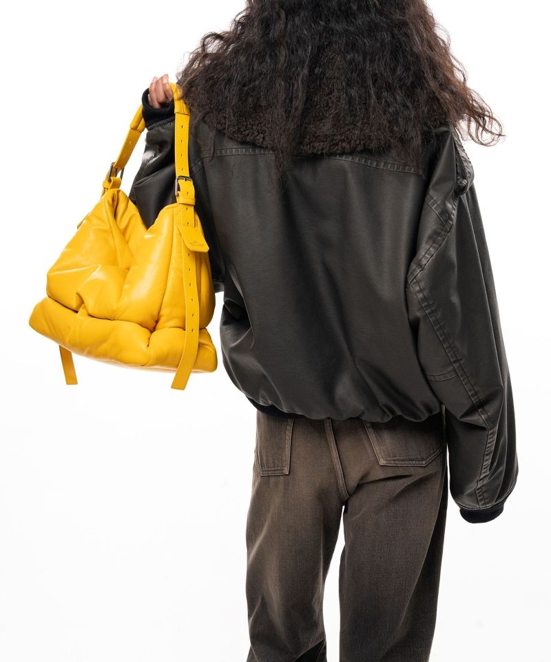 "PUCKER" Puffer Hobo Bag