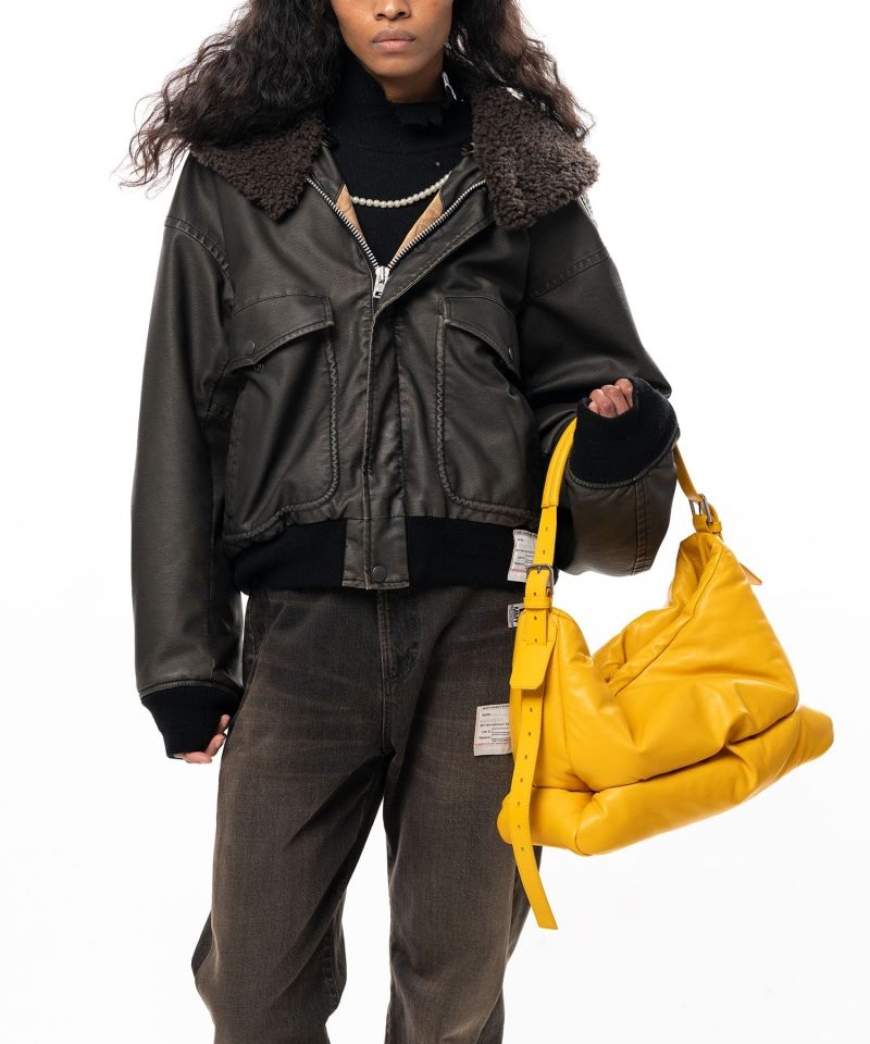 "PUCKER" Puffer Hobo Bag