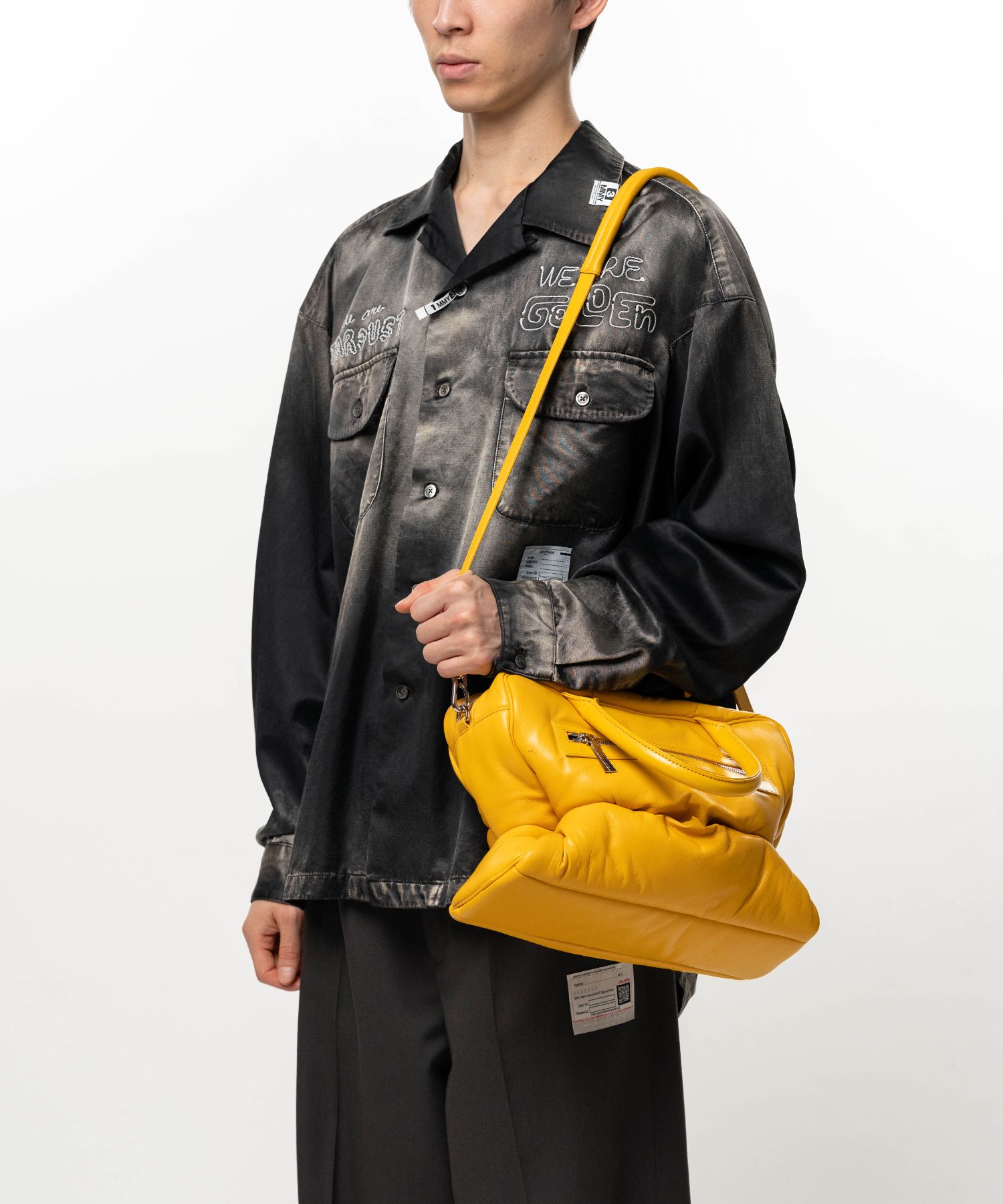 "PUCKER" Puffer Square Bag