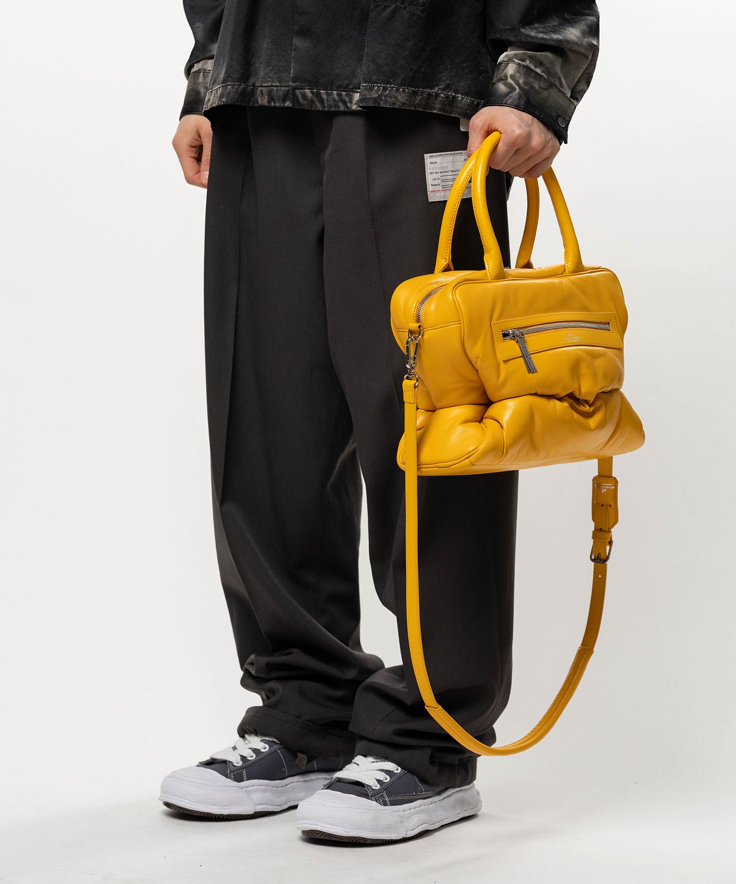"PUCKER" Puffer Square Bag