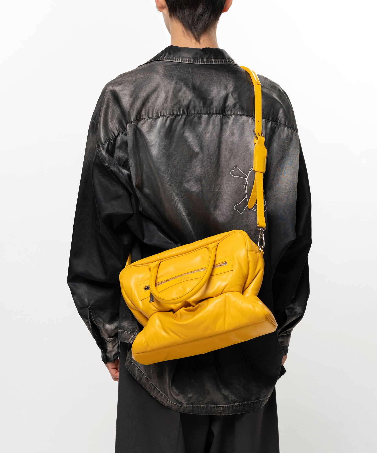 "PUCKER" Puffer Square Bag