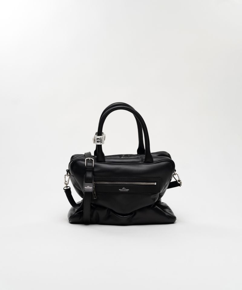 "PUCKER" Puffer Square Bag