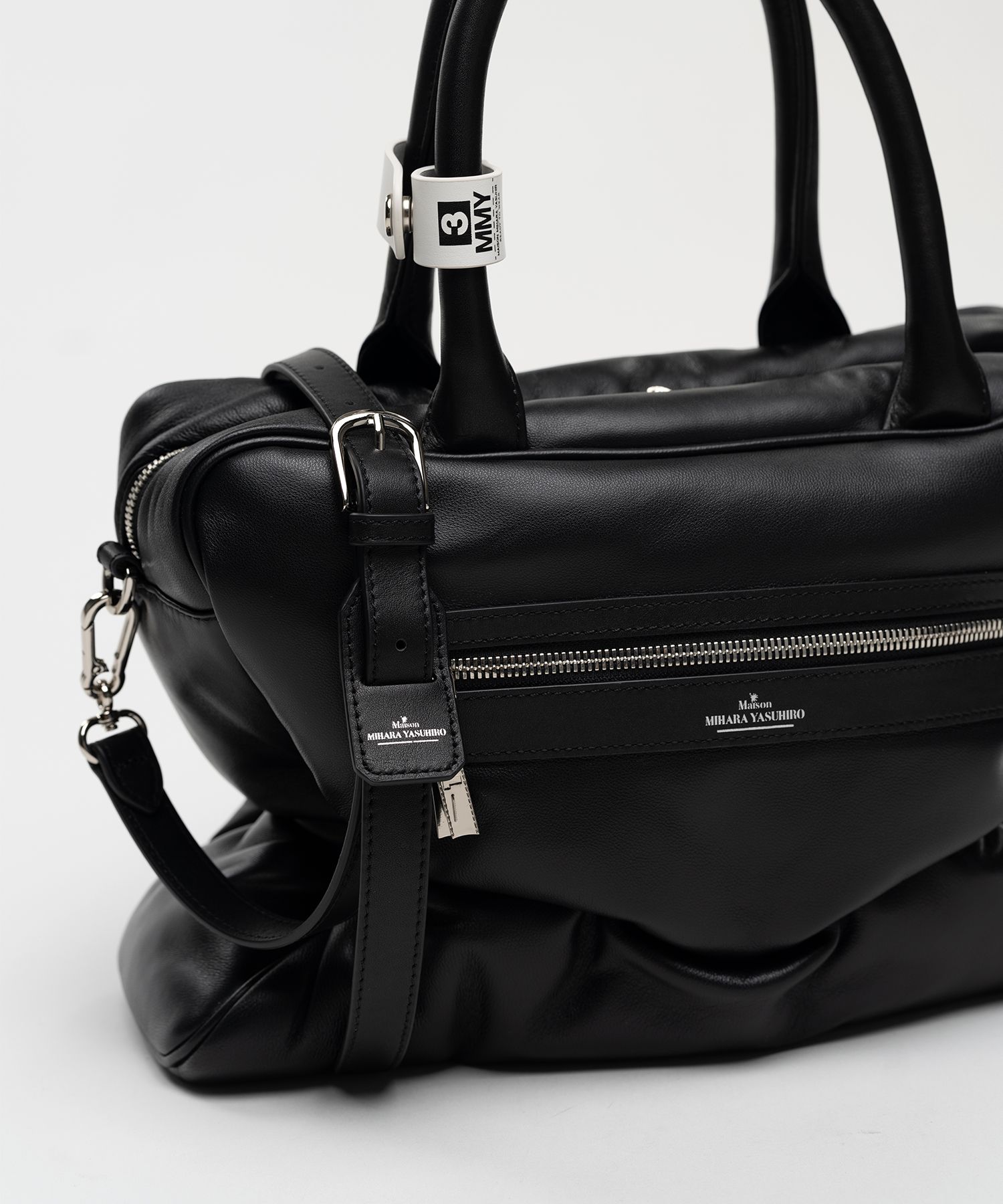 "PUCKER" Puffer Square Bag