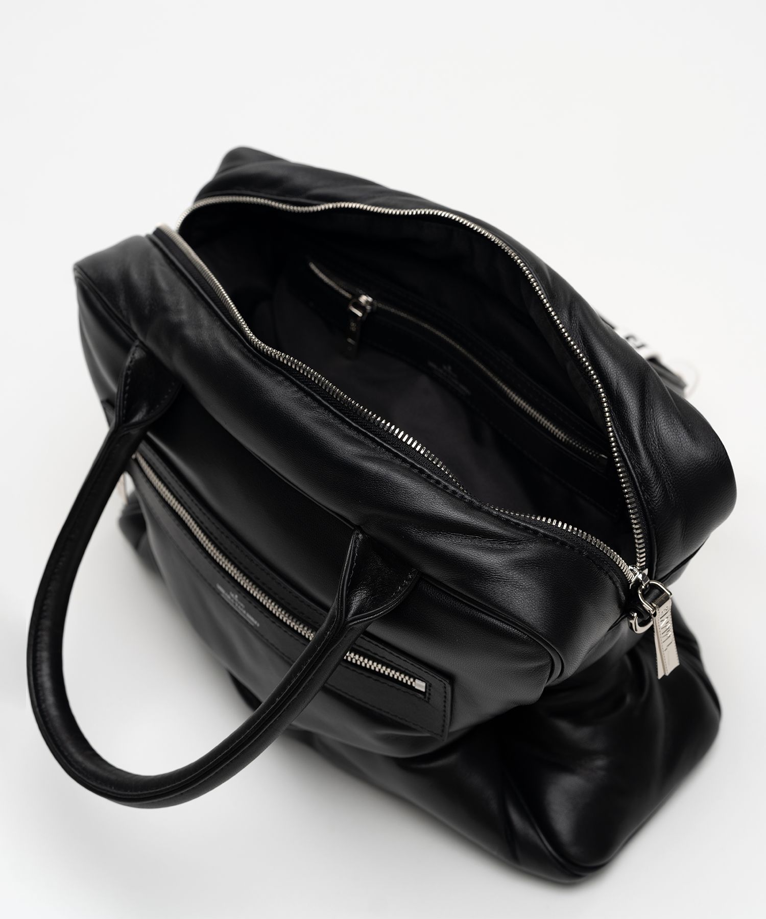 "PUCKER" Puffer Square Bag