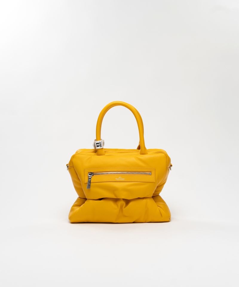 "PUCKER" Puffer Square Bag