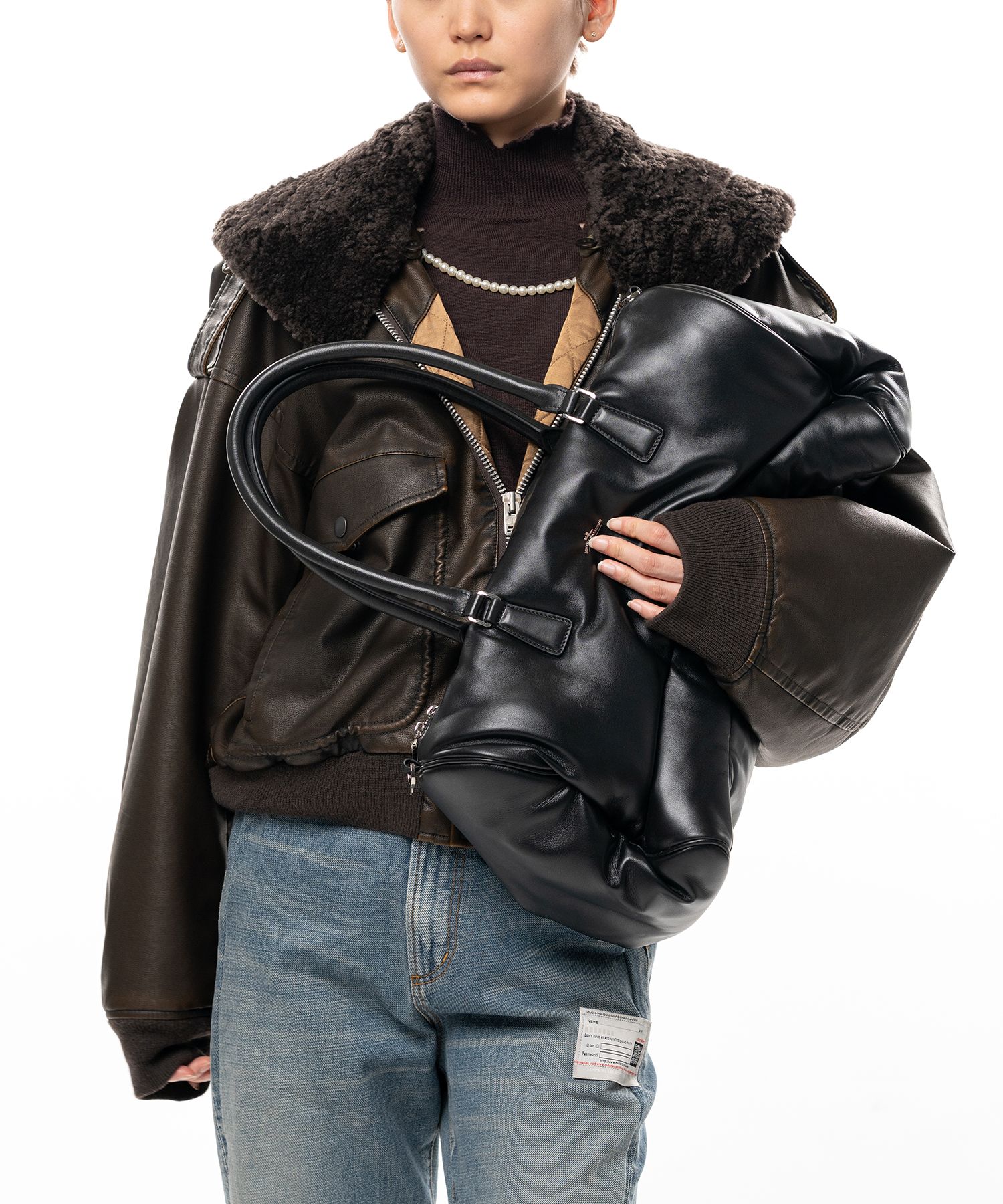 "PUCKER" Puffer Duffle Bag