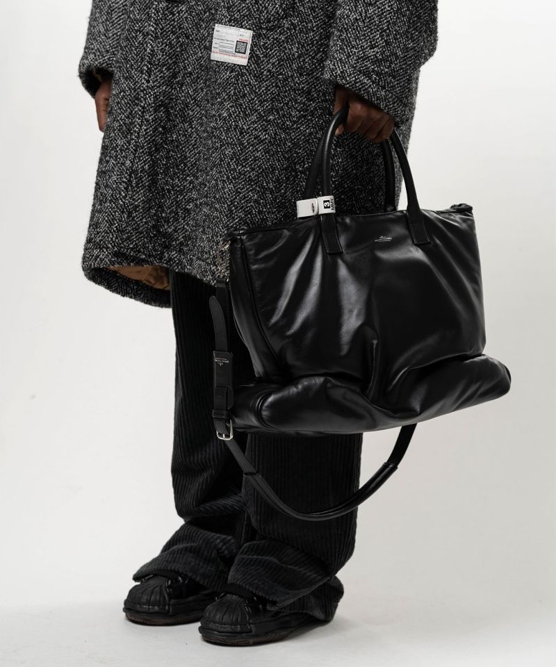"PUCKER" Puffer Tote Bag