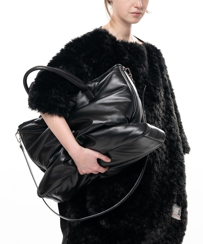 "PUCKER" Puffer Tote Bag