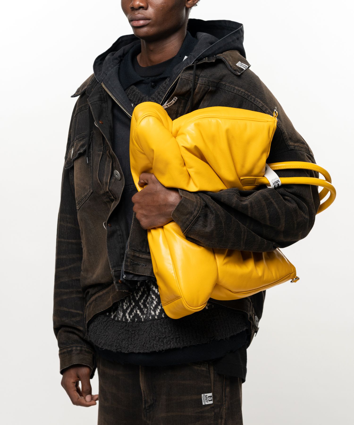 "PUCKER" Puffer Tote Bag
