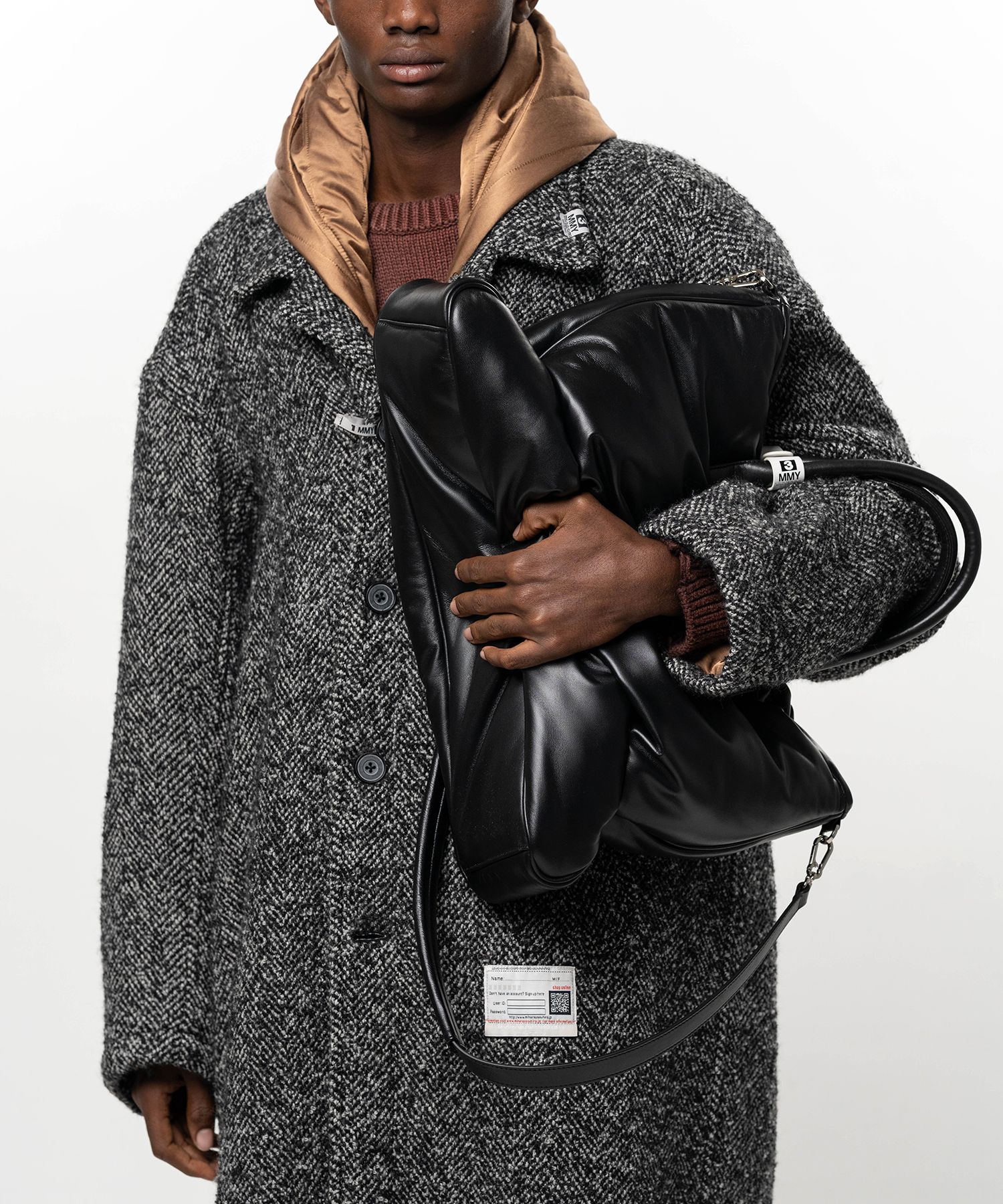 "PUCKER" Puffer Tote Bag