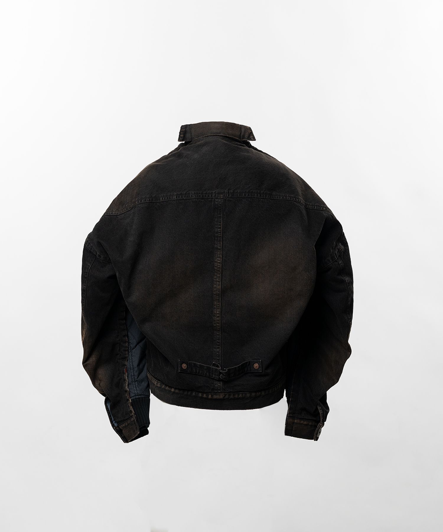 Combined Quilt Denim Jacket