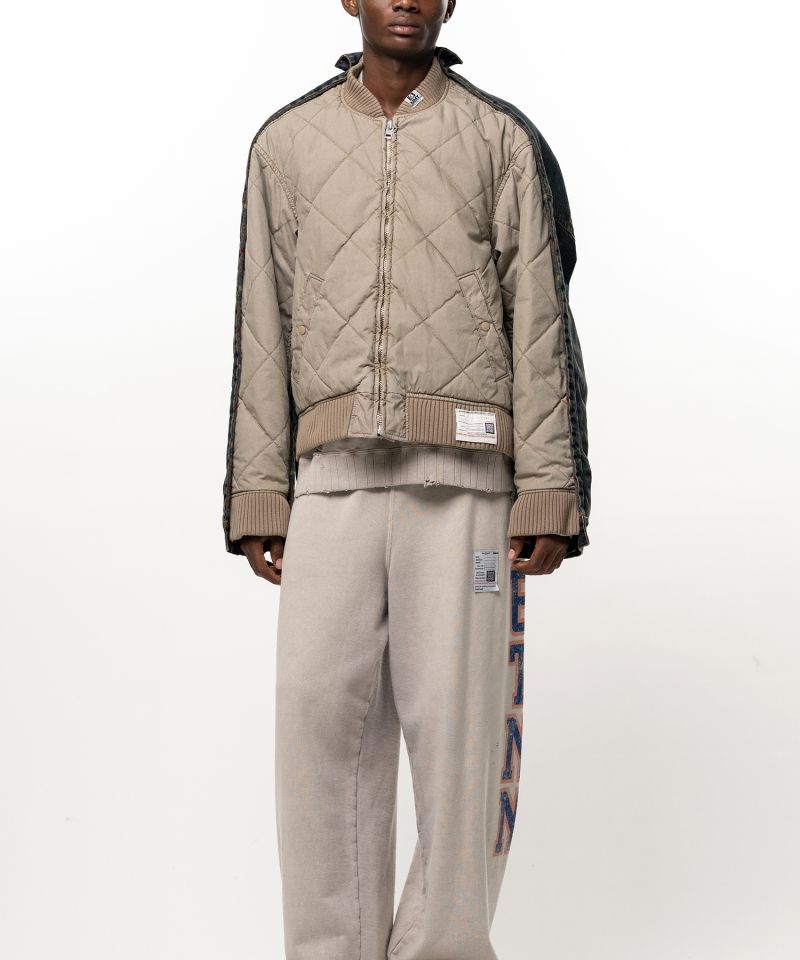 Combined Quilt Denim Jacket