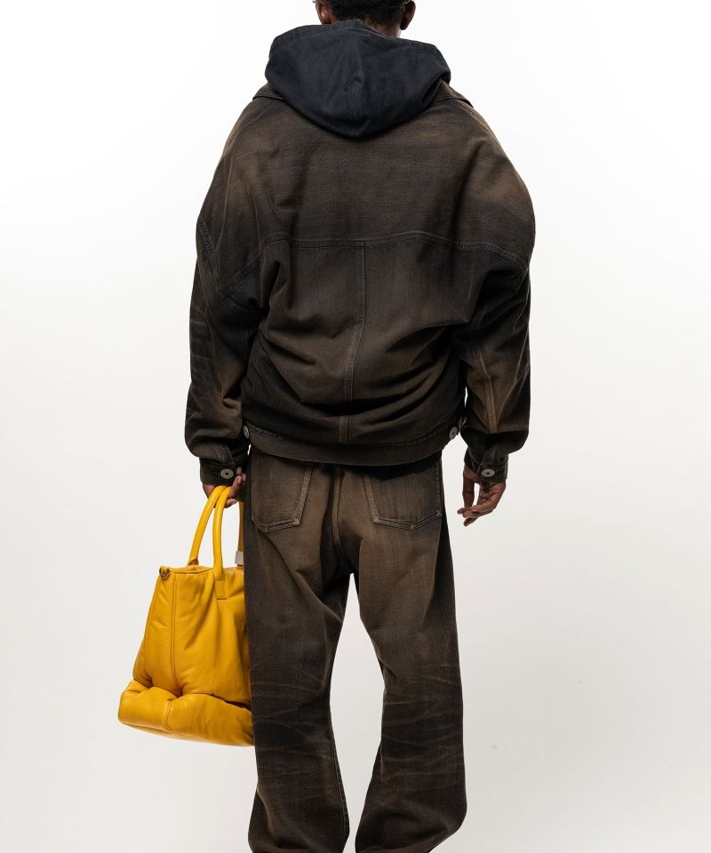 Shifted Layer Denim Jacket