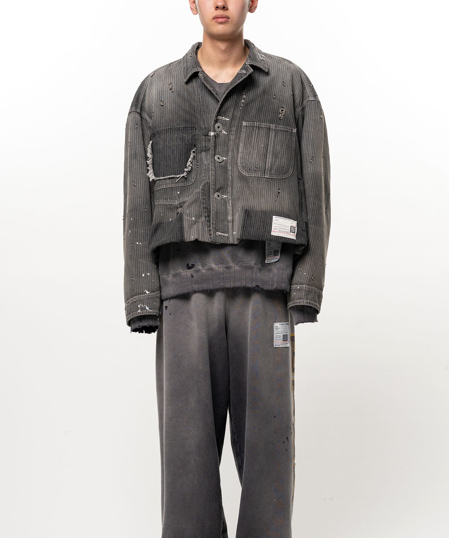 Folded Hem Chore Jacket