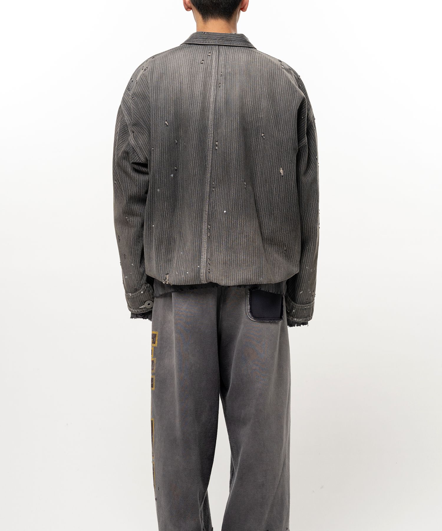 Folded Hem Chore Jacket