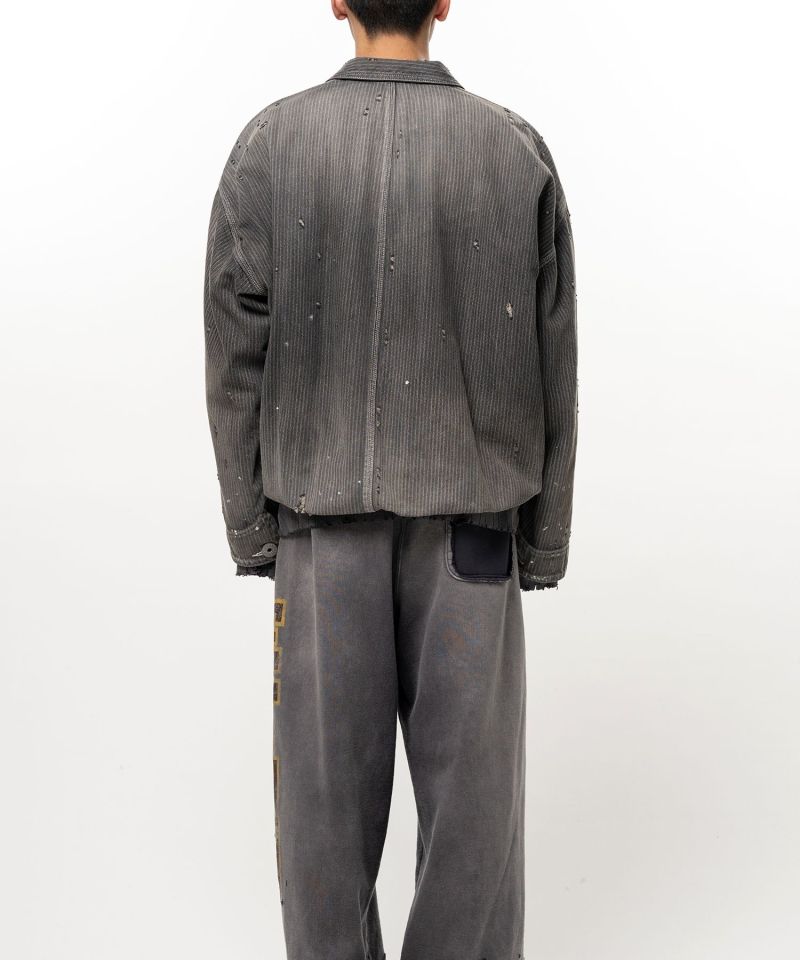 Folded Hem Chore Jacket