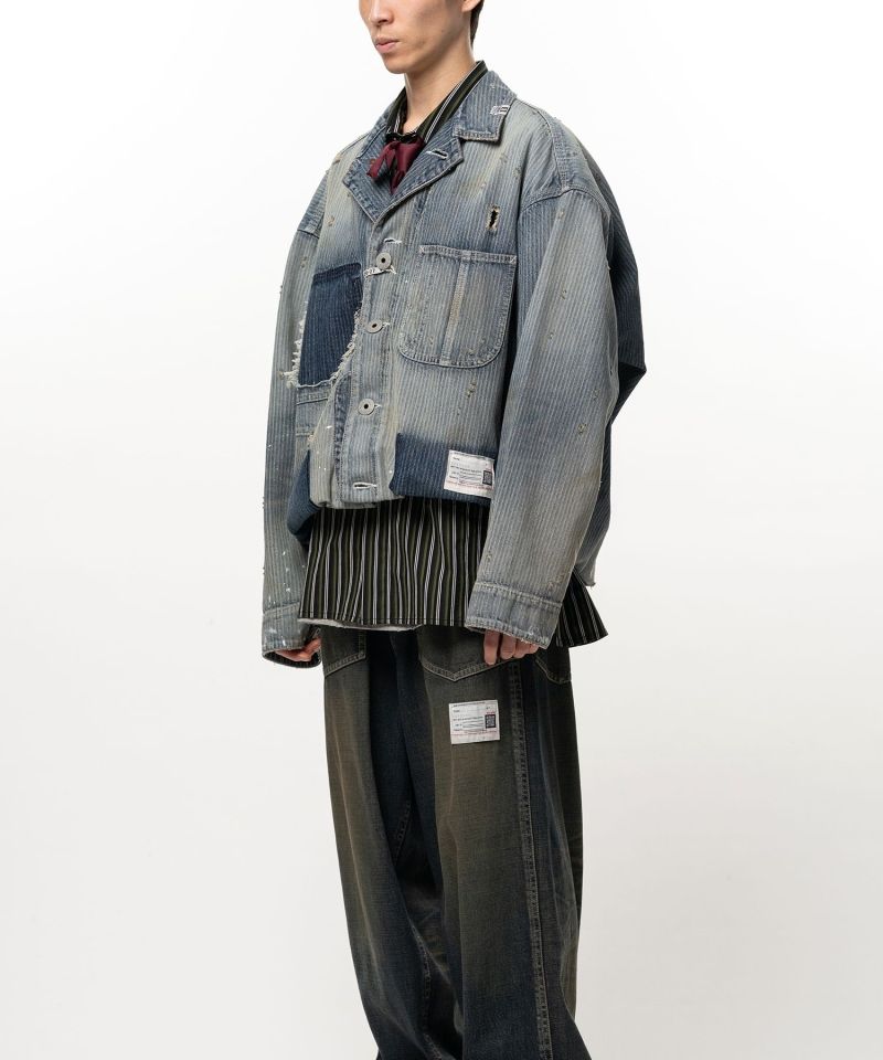 Folded Hem Chore Jacket