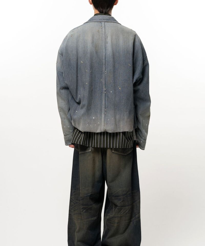 Folded Hem Chore Jacket