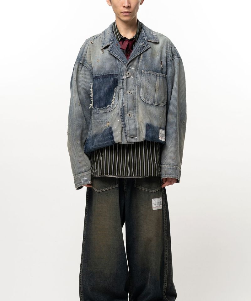 Folded Hem Chore Jacket