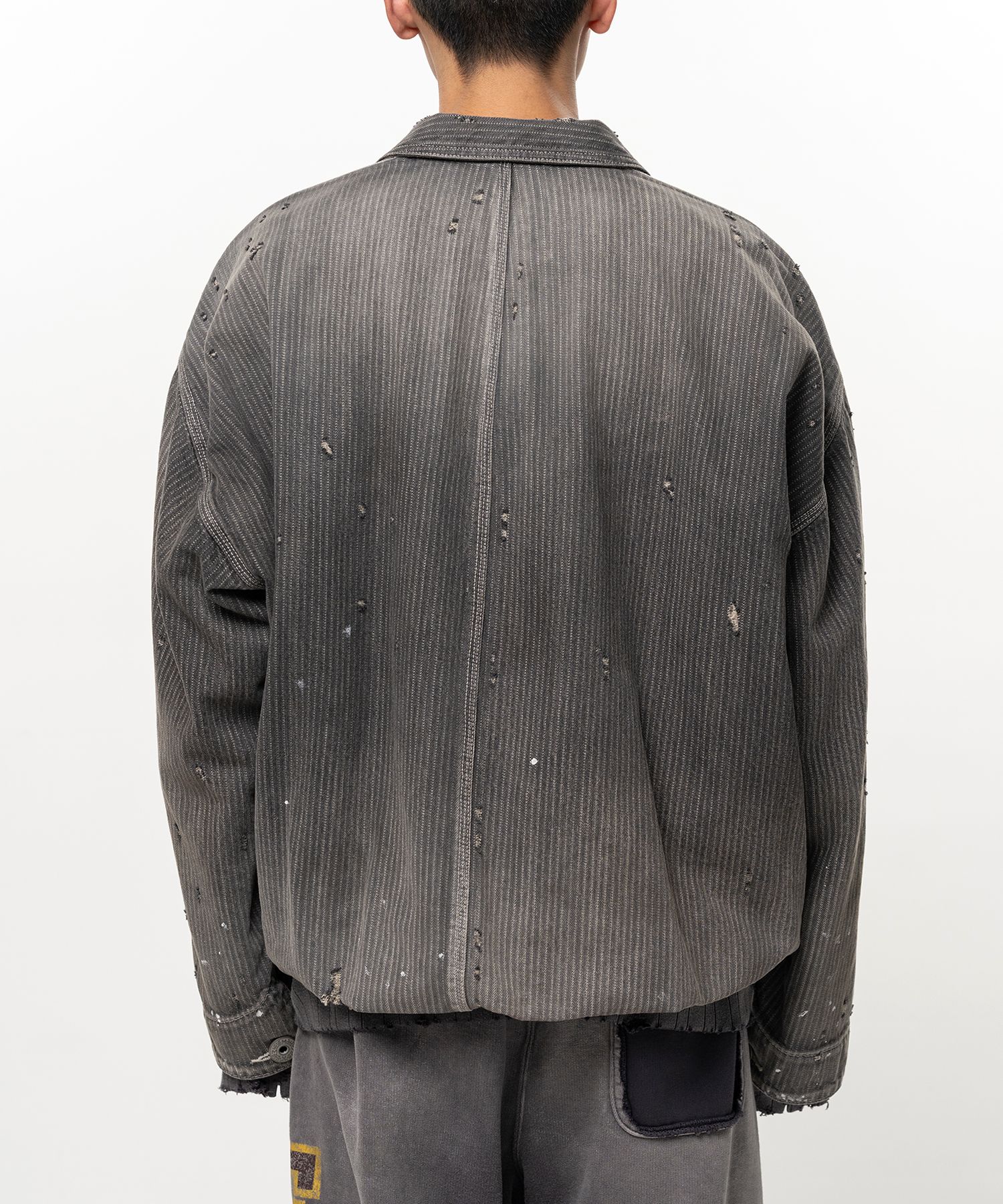 Folded Hem Chore Jacket
