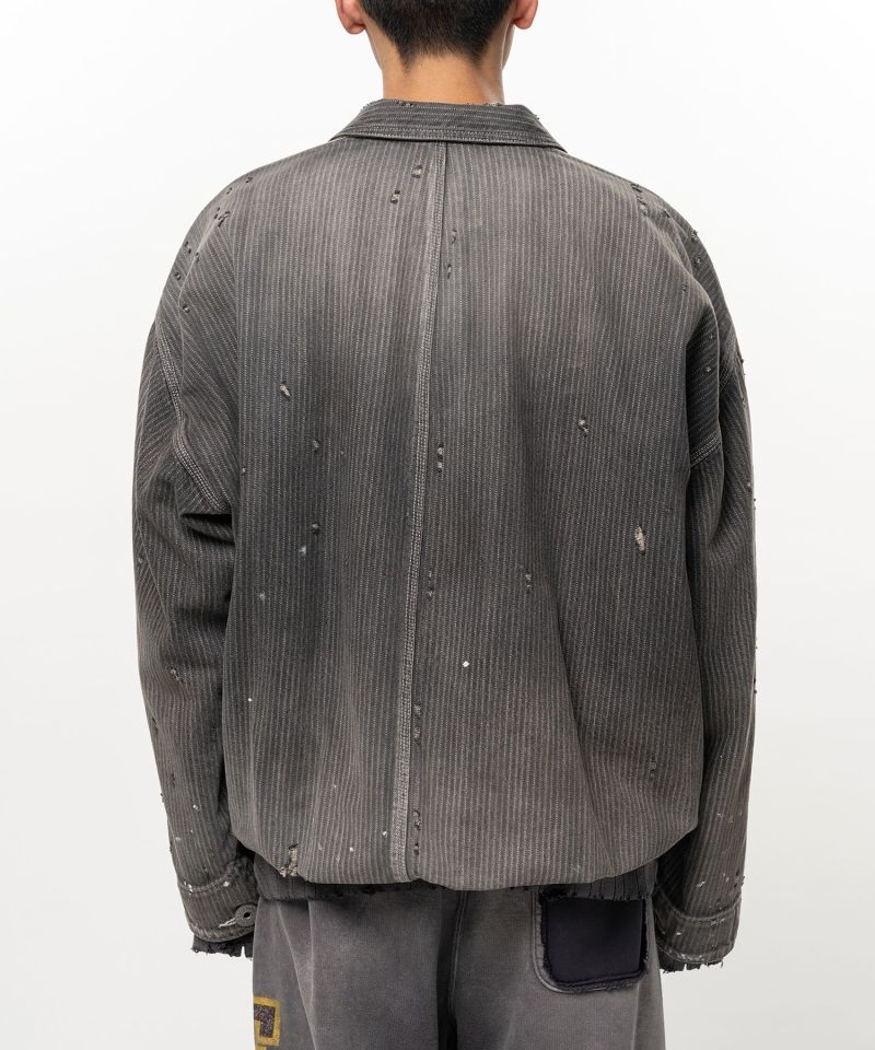 Folded Hem Chore Jacket
