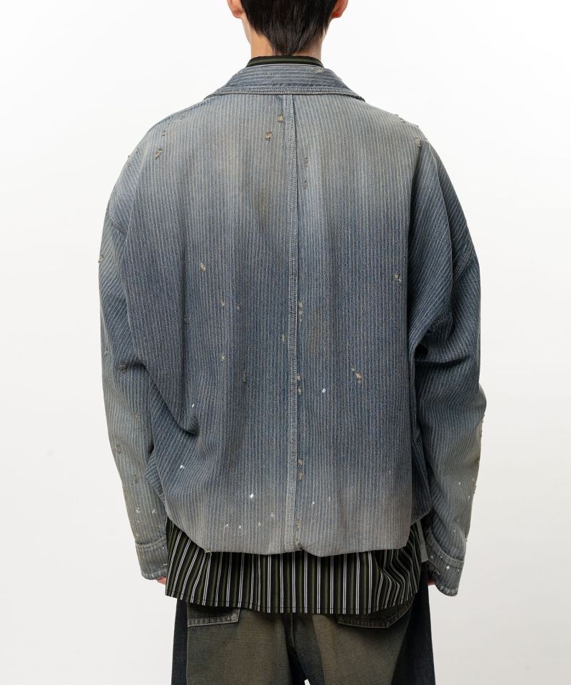Folded Hem Chore Jacket