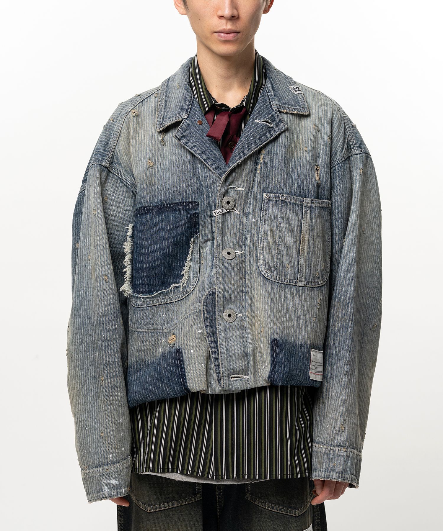 Folded Hem Chore Jacket