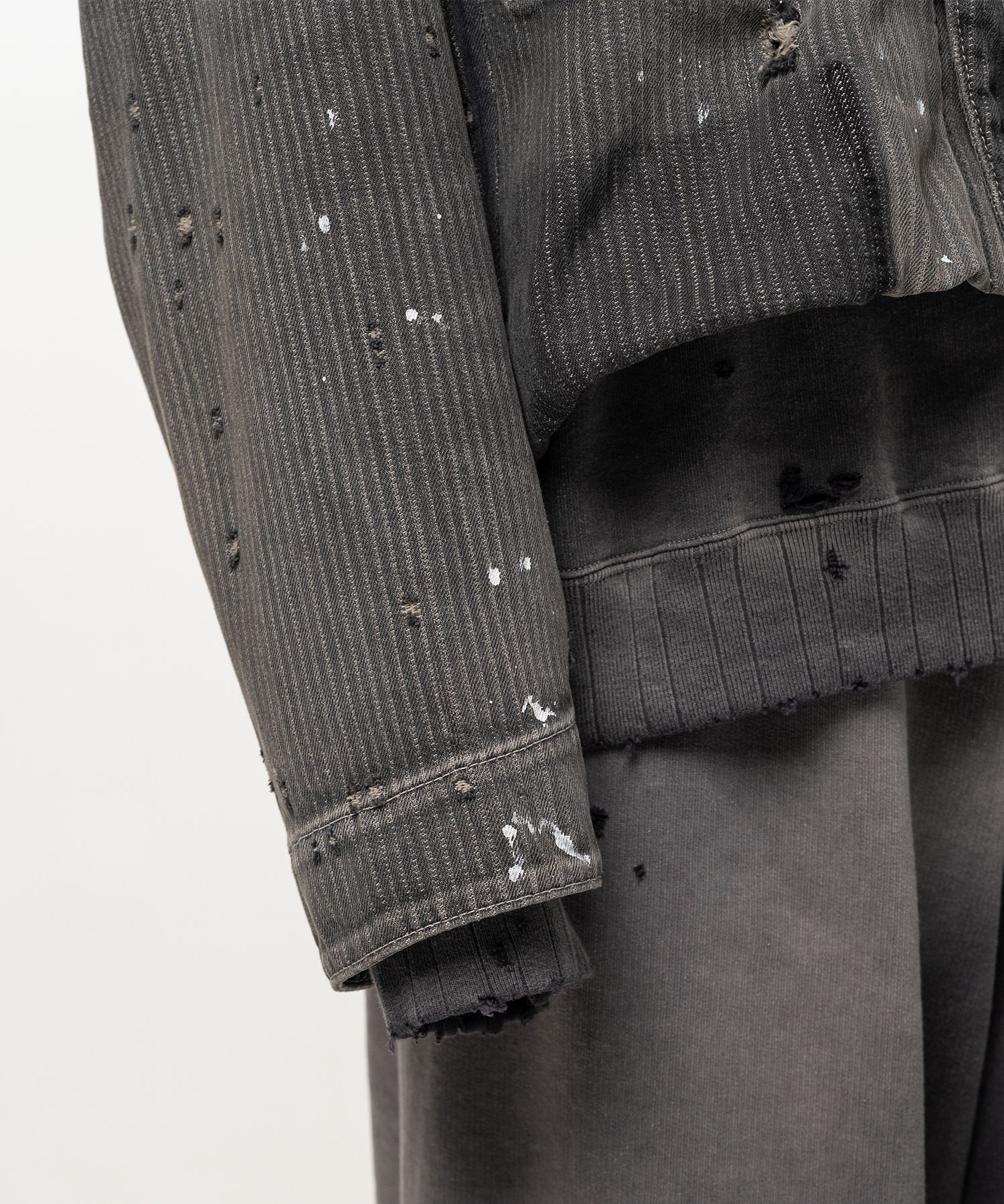 Folded Hem Chore Jacket