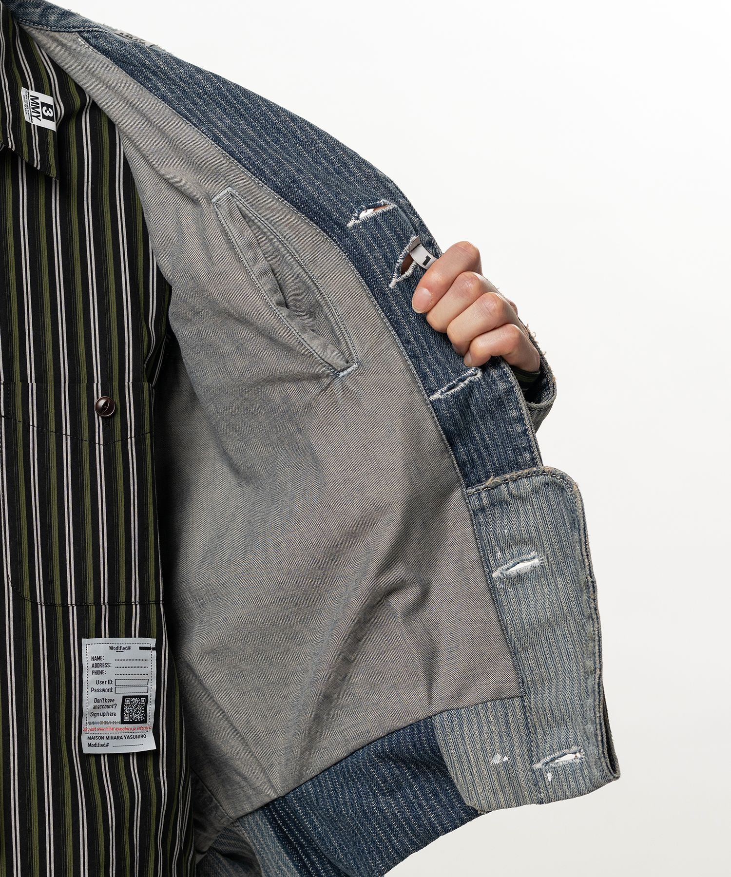 Folded Hem Chore Jacket