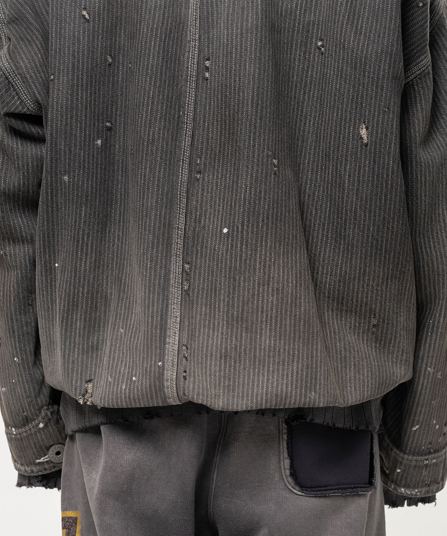 Folded Hem Chore Jacket