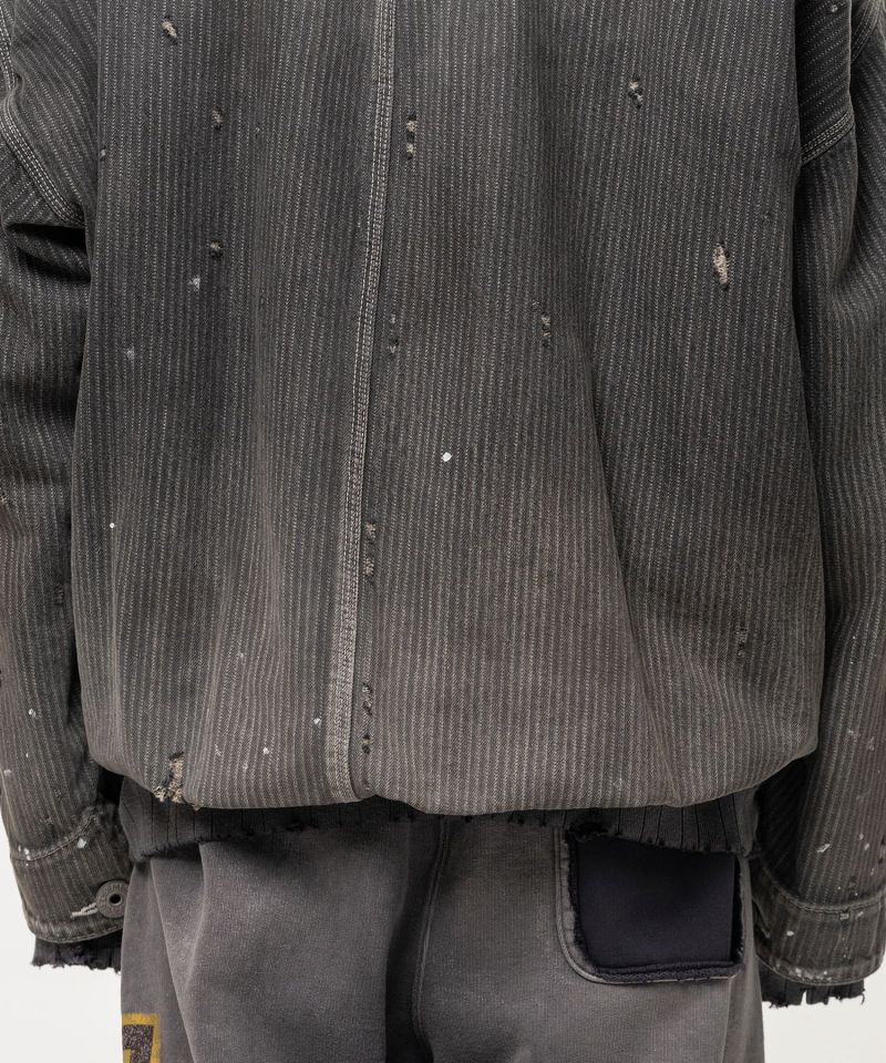 Folded Hem Chore Jacket
