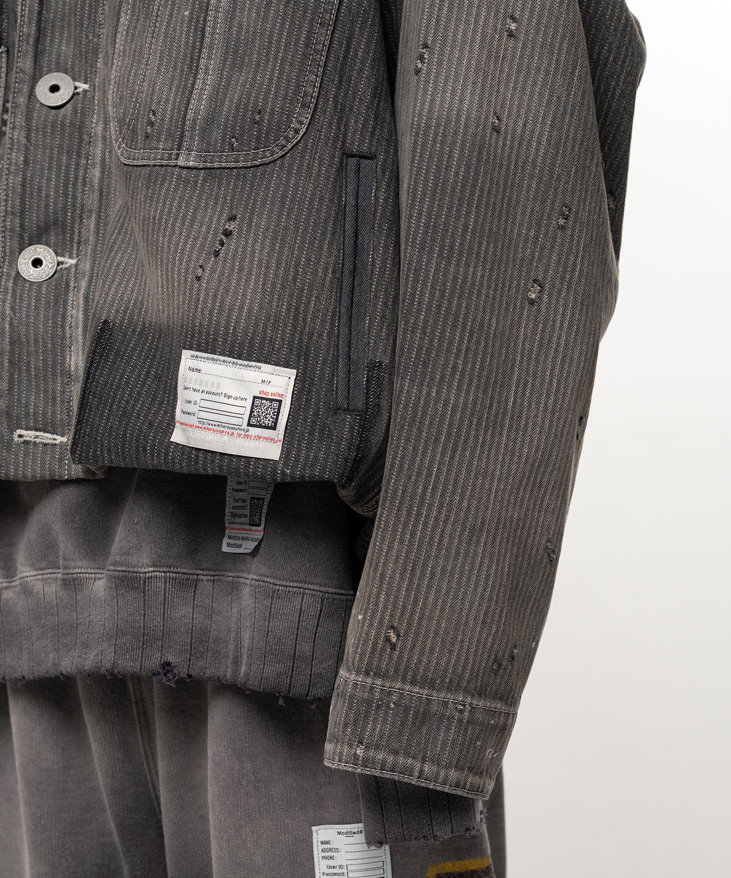 Folded Hem Chore Jacket