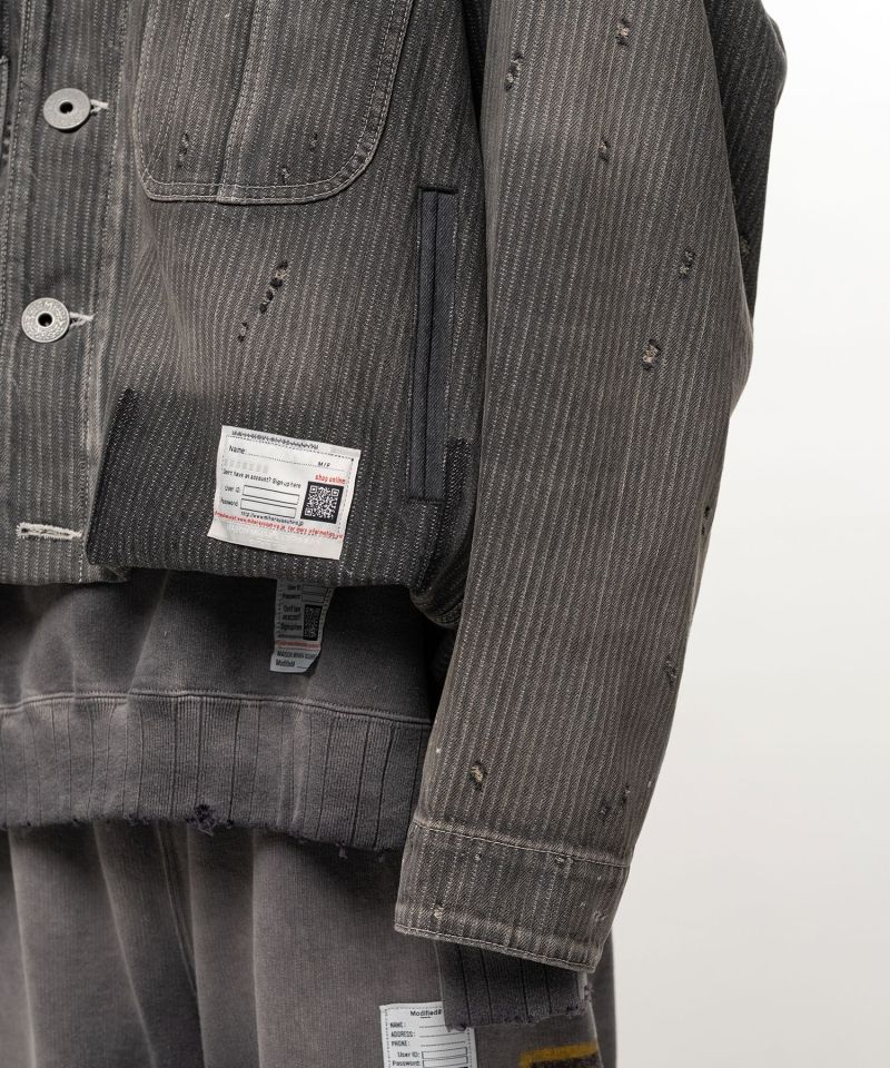 Folded Hem Chore Jacket