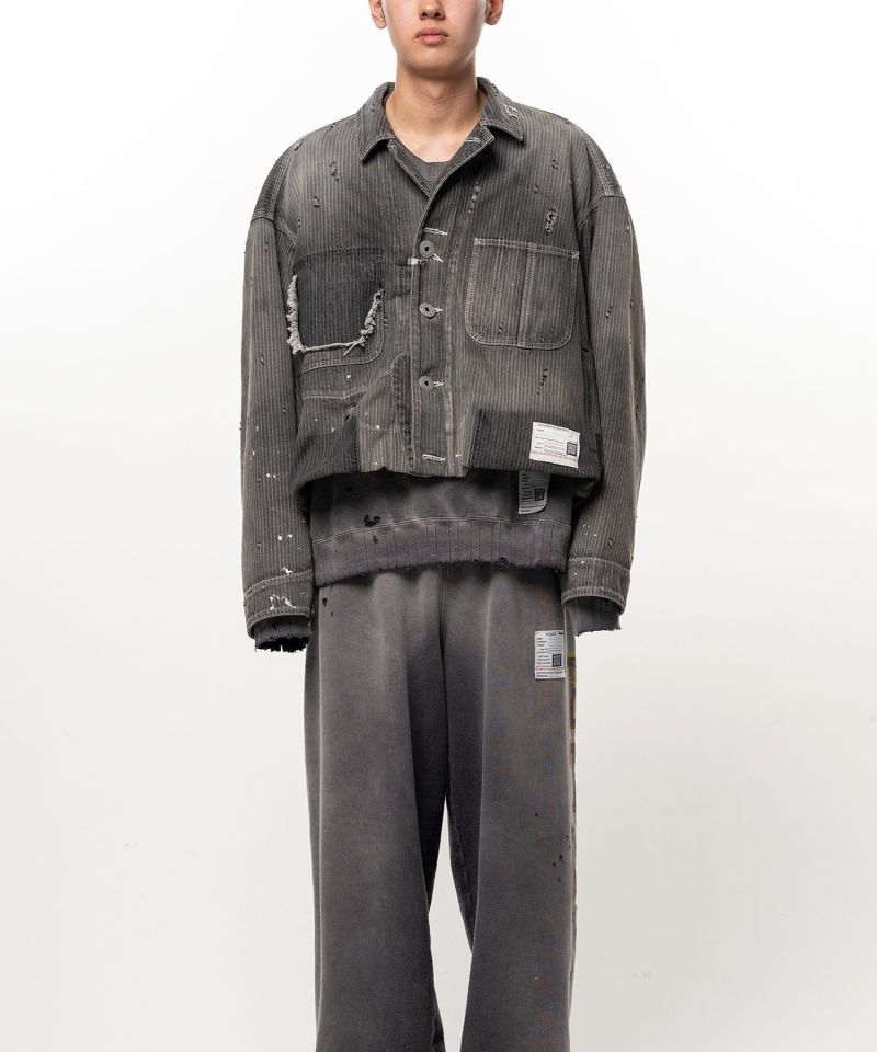Folded Hem Chore Jacket