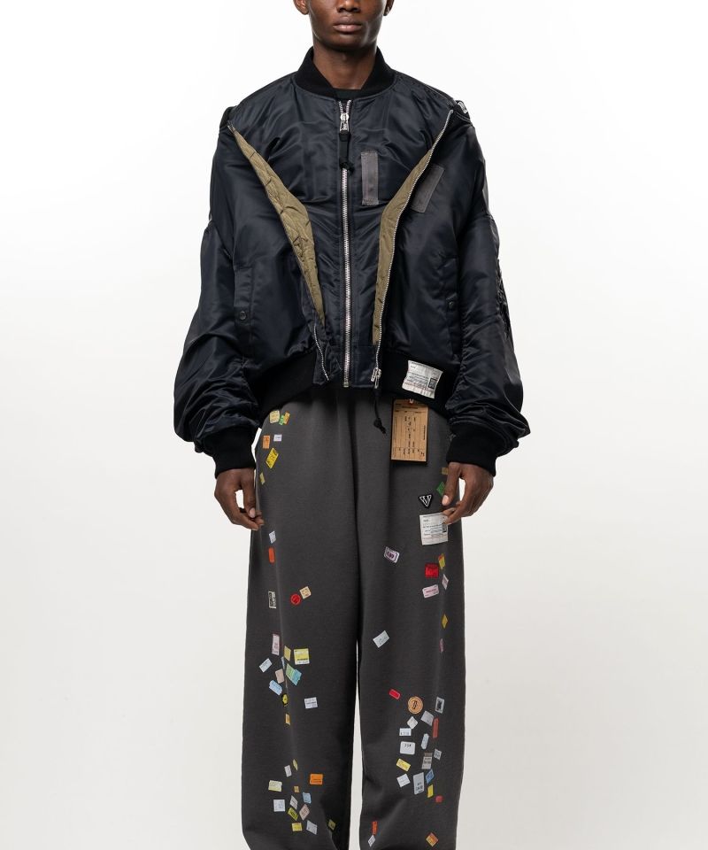 Shifted Layer Flight Jacket