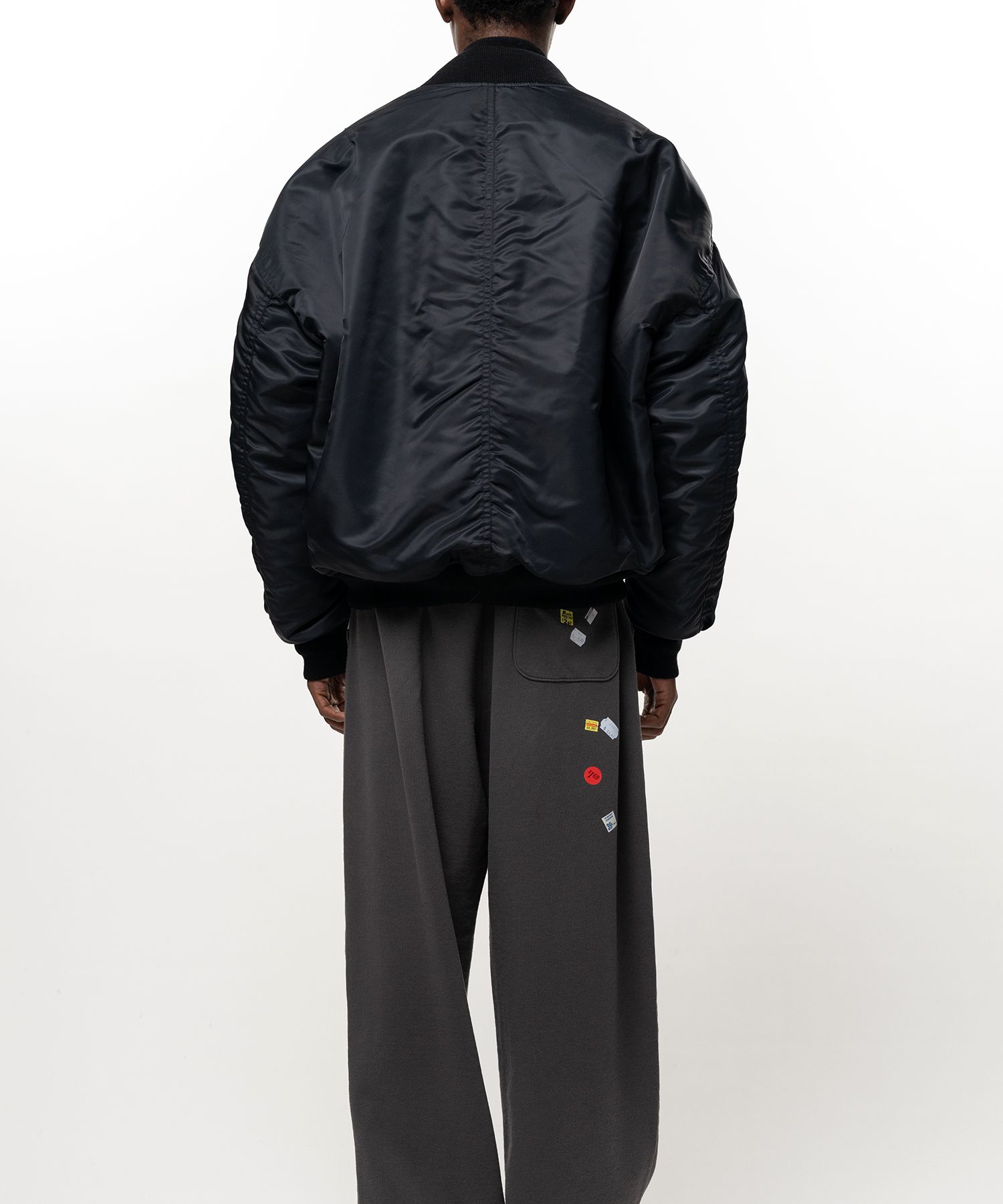 Shifted Layer Flight Jacket