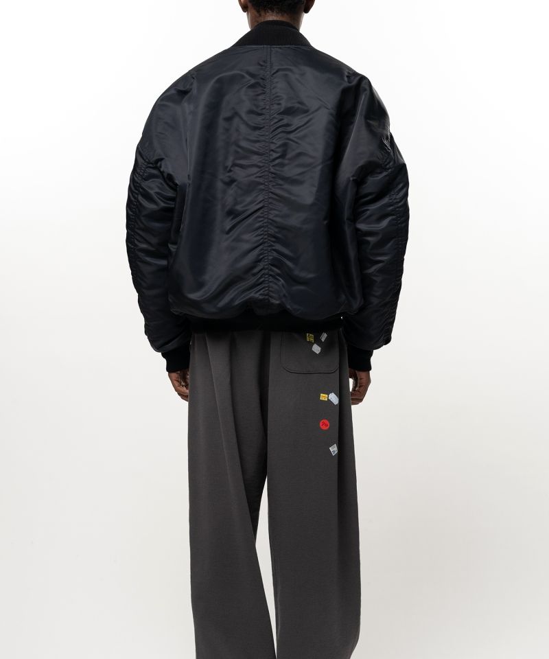 Shifted Layer Flight Jacket