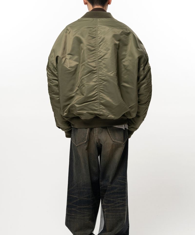 Shifted Layer Flight Jacket