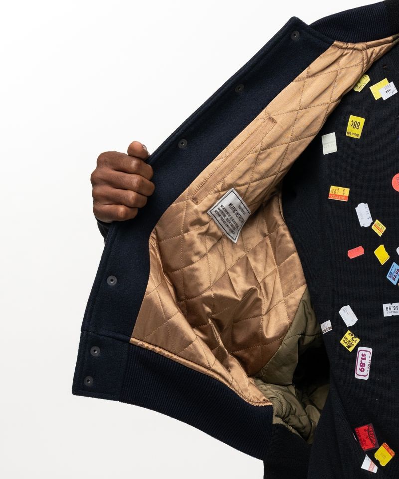 Front Back Combined Stadium Jacket