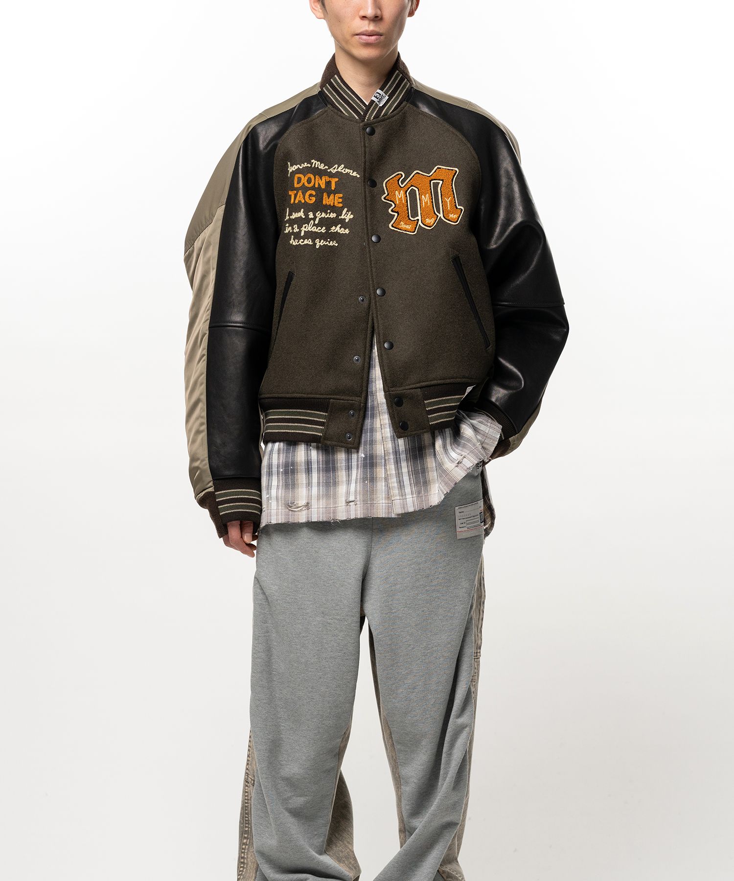 Front Back Combined Stadium Jacket