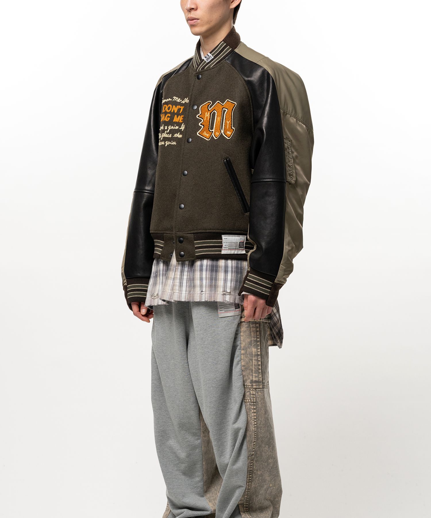 Front Back Combined Stadium Jacket