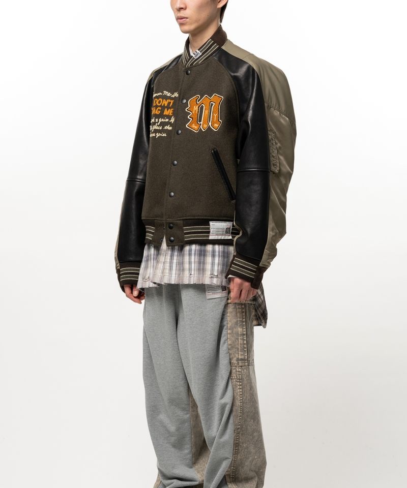 Front Back Combined Stadium Jacket