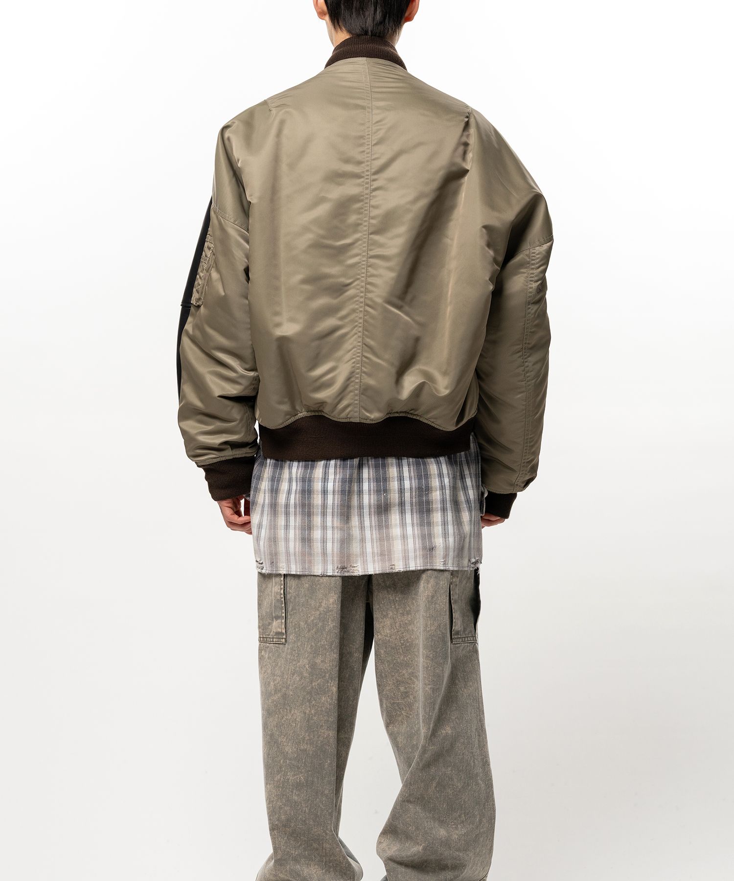 Front Back Combined Stadium Jacket