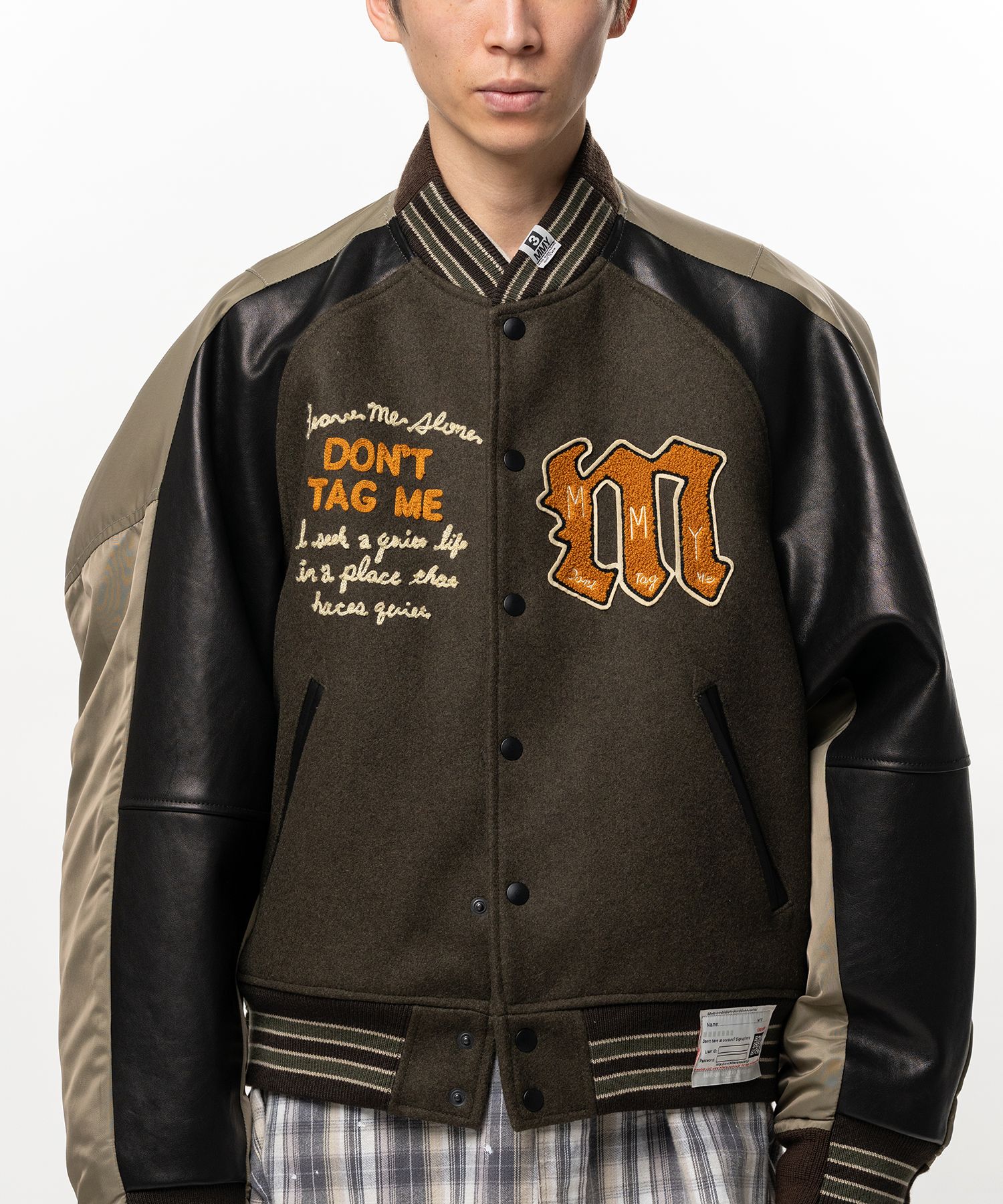 Front Back Combined Stadium Jacket