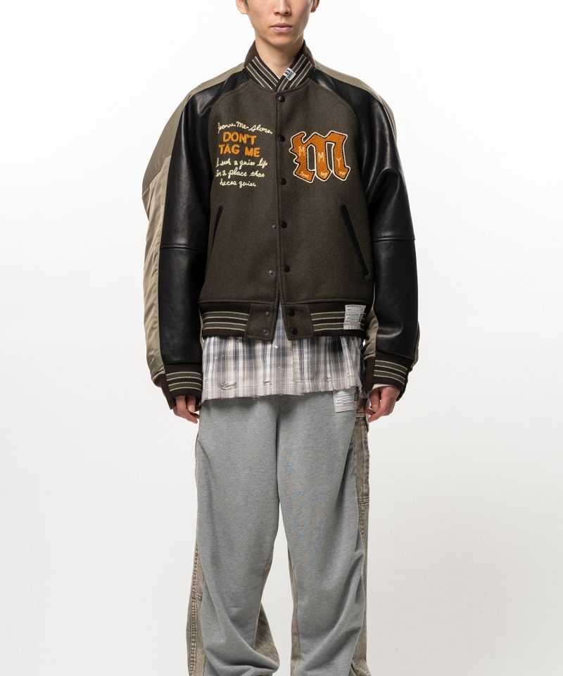 Front Back Combined Stadium Jacket