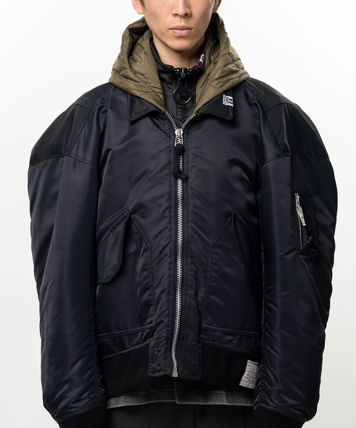 Hooded Flight Jacket