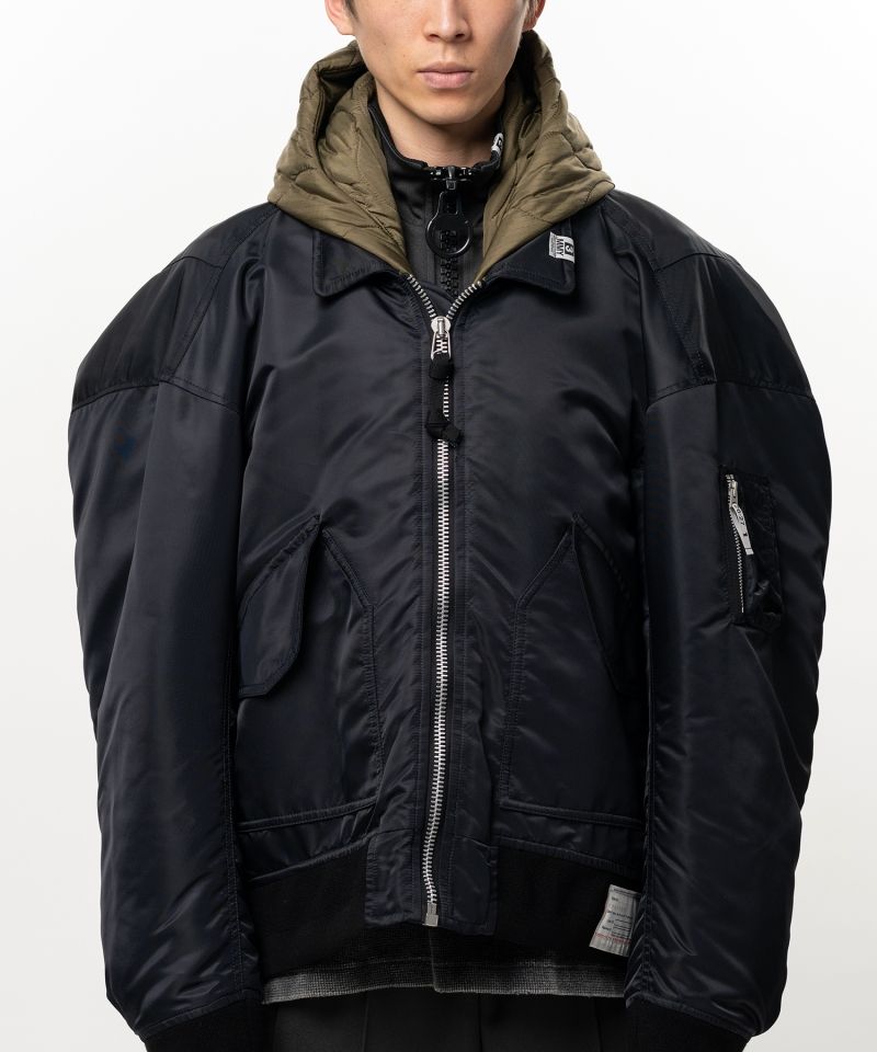 Hooded Flight Jacket
