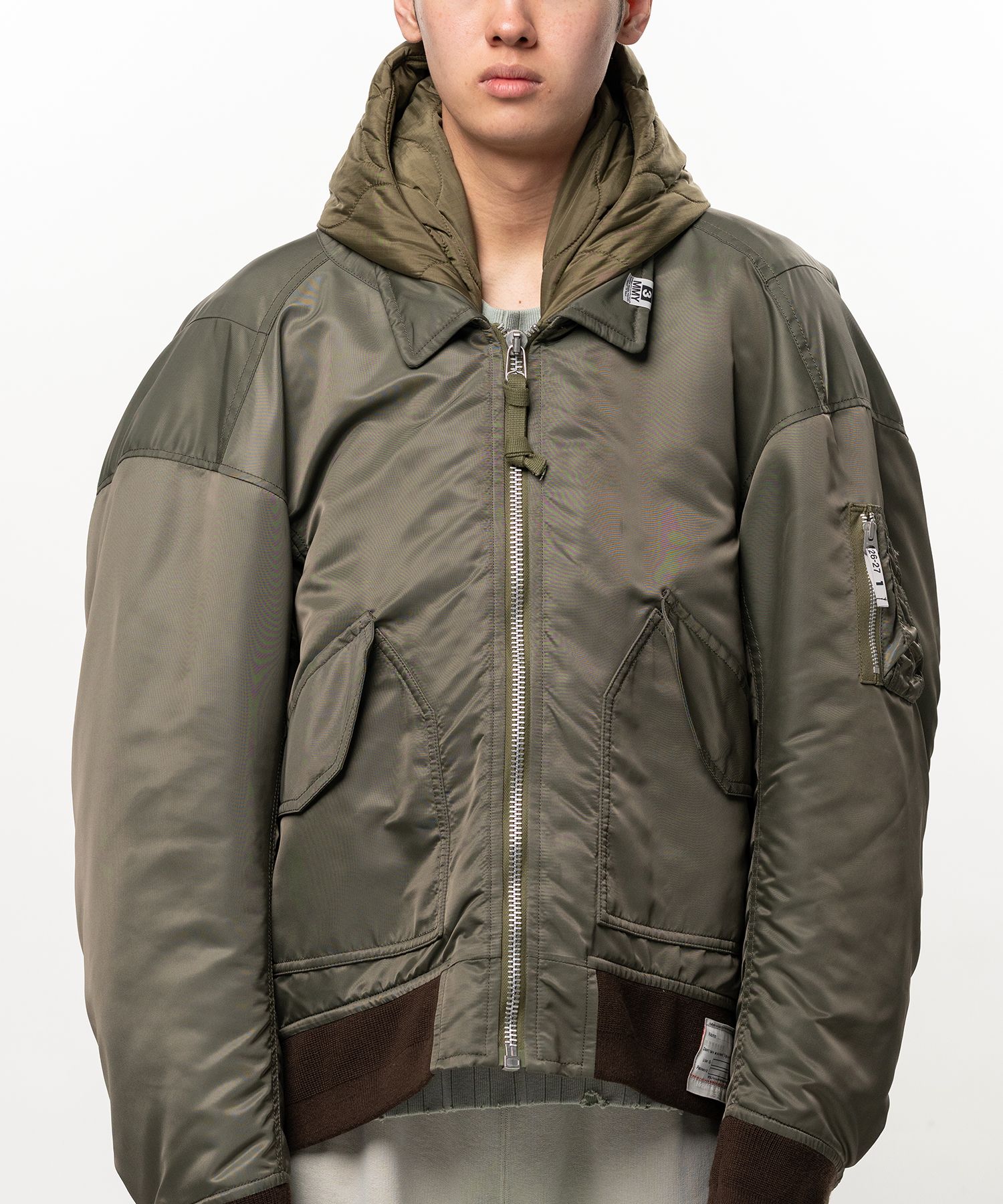 Hooded Flight Jacket