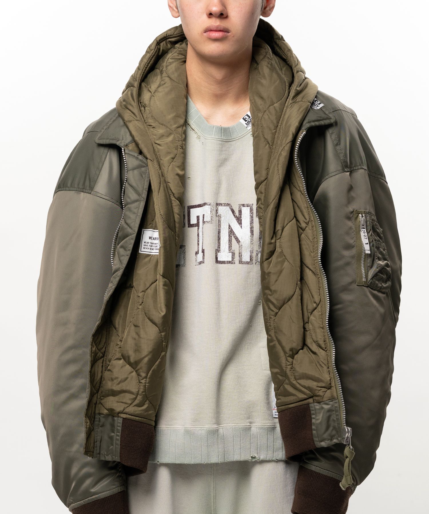 Hooded Flight Jacket